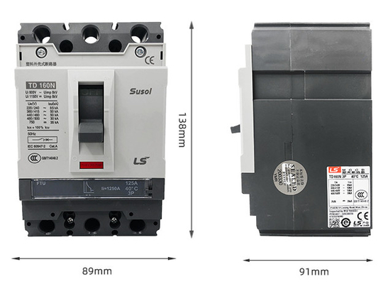 Серия TD100N/h/FTU/FMU TD автомата защити цепи силы раковины изоляции пластиковая сломленная