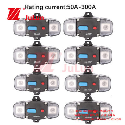 Racht 150A 200A 48V Car RV Yacht Boat Audio Модифицированный автоматический выключатель питания Восстановление питания