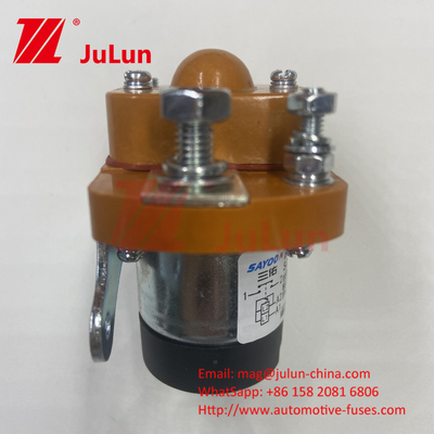 Контактник DC Электромагнитный туркар SZJ50A-D SZJ50A MZJ-50A Мотор 12V 24V 60V