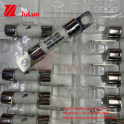 DC750V 10A-100A Boxed EV Fuse для электромобилей системы тяги хранения энергии 25A 30A 50A EV FUSE