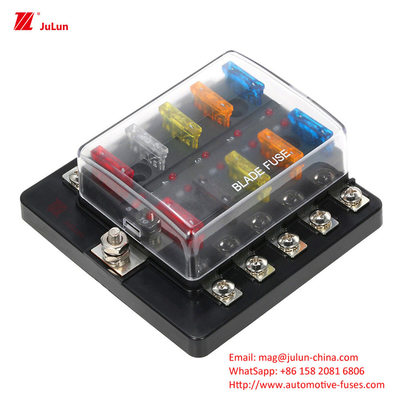 Eu UL Certified Bolt Type Copper Auto Fuse Holder 30A-500A Автофизическая коробка сборки