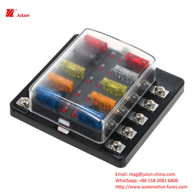 Eu UL Certified Bolt Type Copper Auto Fuse Holder 30A-500A Автофизическая коробка сборки
