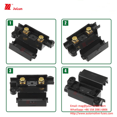 Eu UL Certified Bolt Type Copper Auto Fuse Holder 30A-500A Автофизическая коробка сборки