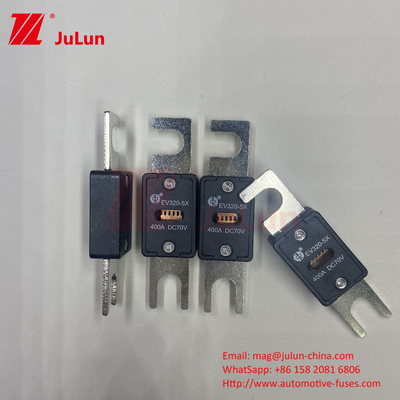 EV320-5X-450A-N 70VDC M6 M8 Переносные предохранители EV отвечают стандарту ISO8820-5 для автомобильной силовой установки и электрических систем
