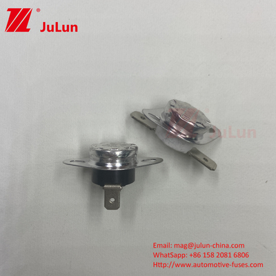KSD301 130°C Прочный переключатель прыжка с ≥100000-кратным жизненным циклом и обычно закрытым типом контакта