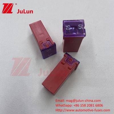 JCAS060.X Транспортное средство 32V 58V Автомобильные предохранители лопастей в различных амперах с индивидуальным логотипом