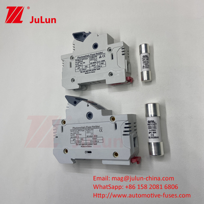AC RT18-32X Хранитель предохранителя Фьюзиблы Базовая коробка 10x38MM 500V Керамический быстрый удар RO15 RT18 DIN Rail Moun