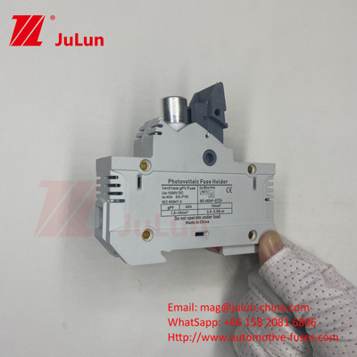 10*38мм gPV 1000VDC 32A FUSE Din Guide Fuse Holder для простой и безопасной установки