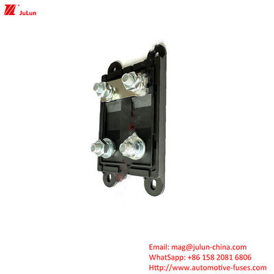 Eu UL Certified Electric Vehicle 32V DIN Track Fuse Holder однопольный биполярный автоматический медный предохранитель