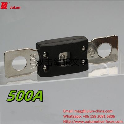 Защитные предохранители для электромобилей 500A для систем 32V/48V/72V с винтом M8