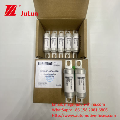 EV1845 700VDC 10A 10KA постоянный болтовый предохранитель для зарядки электромобилей ASTM