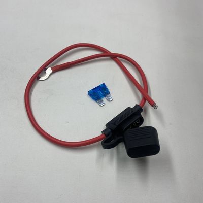 Автомобильный предохранитель для 12В 16AWG водонепроницаемый стандартный автомобильный предохранитель проволока встроенный предохранитель кабель