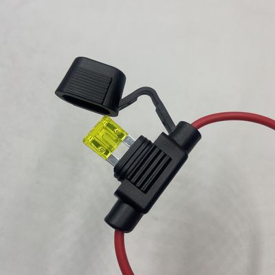 Корабли Автомобильный предохранитель с проводом, малый/средний 5A 10A 15A 30A 40A предохранитель