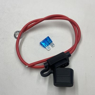 Корабли Автомобильный предохранитель с проводом, малый/средний 5A 10A 15A 30A 40A предохранитель