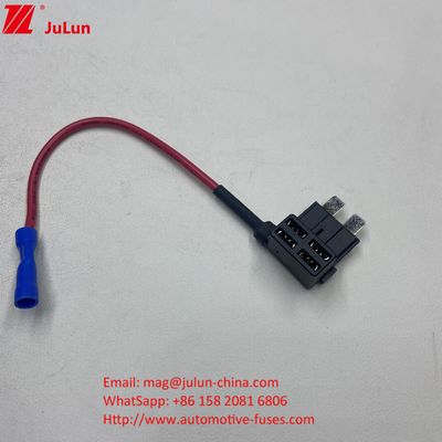 F3A 5A 10A 15A Кран предохранителя 16AWG Автомобиль Добавьте схему ACU Клинка предохранителя адаптера с держателем предохранителя для автомобилей Грузовики