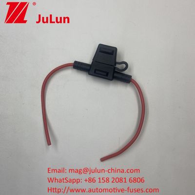 12V Автомобильный ATC Car Blade Fuse HolderTap In Line Mini Fuse Holder с проволокой калибра 10