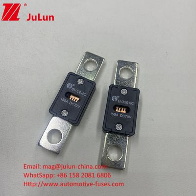EV320-5X 80A 70VDC SINOFUSE Керамические автомобильные предохранители Малый размер Защита от короткого замыкания Медь Серебро Кварц Песок Золото