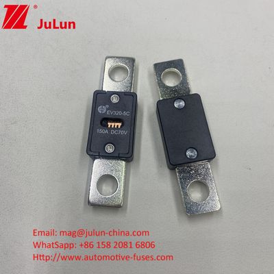 150A 70VDC EV320-5X Керамические автомобильные предохранители Кварцевый песок Электрические характеристики 1.0В 4 часах 3.0В 10 секунд Максимально
