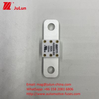 125VDC A202008 350A 125VDC Керамические автомобильные предохранители номинального напряжения ASTM для тяговой системы электромобилей