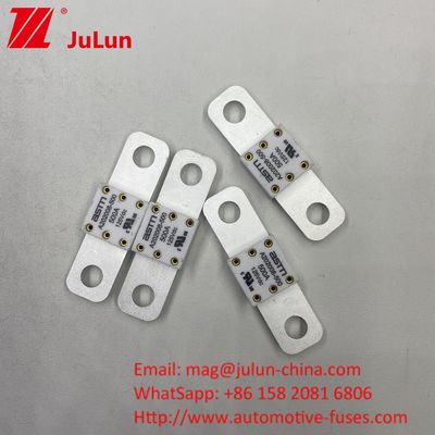 68*17.7*12mm A202008 350A 125VDC EV FUSE Высокая пропускная способность менее 125Vdc для оптимизации производительности электромобилей