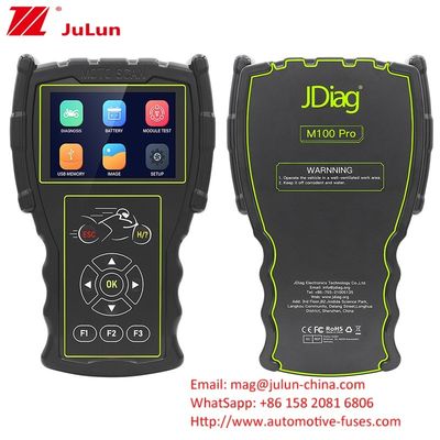 JDiag M100 Pro Moto Scanner ECU мотоциклетный детектор OBD инструмент диагностики неисправностей