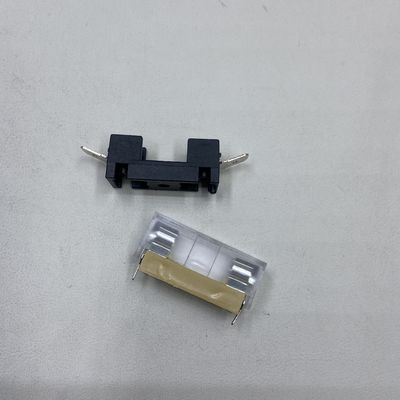 Установка платы PCB 6 * 30 мм 250VDC Черно-синий Прозрачный золотой автощипник