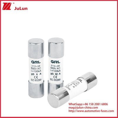 15A 1000VDC Fuse Link Solar GPV DC Fuse 10*38mm 32A Для защиты от электричества в фотоэлектрических системах для использования с корпусом предохранителя
