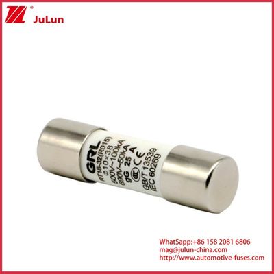 15A 1000VDC Fuse Link Solar GPV DC Fuse 10*38mm 32A Для защиты от электричества в фотоэлектрических системах для использования с корпусом предохранителя
