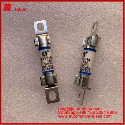 EV Energy 10*38mm Tubular Fuse EV315-M 3E 15A 500VDC Для электромобилей Установка болта соответствует стандартам JASO D622