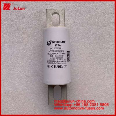 RS309-MF 175A 750VDC UL Tubular Ceramic Fuse AR 750VDC/700AC IEC 20KA GB 5-800A для электромобилей и силовых систем