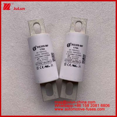 RS309-MF 175A 750VDC UL Tubular Ceramic Fuse AR 750VDC/700AC IEC 20KA GB 5-800A для электромобилей и силовых систем