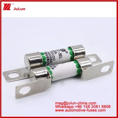 EV322 3EL 30A DC700V Трубчатый керамический предохранитель Электрическое транспортное средство предохранитель Шнурная соединительная структура с отличным антивибрационным антимеханическим шоком антихимической нагрузкой высокая температура