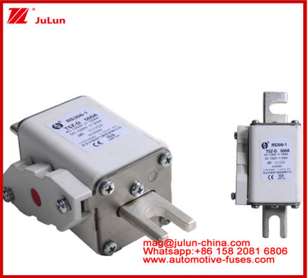 RS306-01-T5Z D 500A AC1250V DC1000V 50KA Квадратный каремический предохранитель Система тяги электромобилей Преобразование мощности Энергохранилище Бортовое зарядное устройство Отличная постоянная скорость