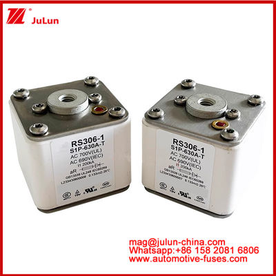 RS306-1 S1P-630A-T AC700 ((UL) Ar AC690V ((IEC) 200KV Квадратный каремический фиксированный электромобиль EV или HEV