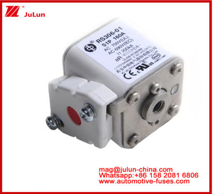 RS306-01-S1P160A AC700 ((UL) AR AC690V ((IEC) 200KV Квадратные керамические предохранители EV или HEV Маленький размер