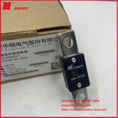 EV320-5C 5X 300A 125A DC70V Электромобильные предохранители для применений и решений в области электроэнергии в Европе Территория продаж