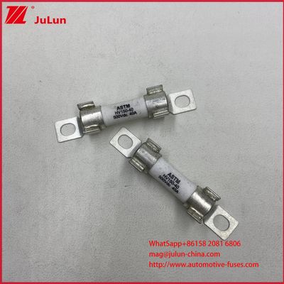 ASTM HV150 Электромобильный предохранитель 30A 10A DC500V 20KA Керамический цилиндрический болт с высокой способностью к разрыву