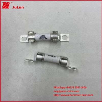 ASTM 15A 30A DC500V Защита предохранителем для электромобилей HEV в керамическом корпусе Bolt