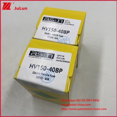 Электромобиль для хранения энергии Свинцовый предохранитель керамический EV HV150 15A BP30A DC500V предохранитель для электромобилей