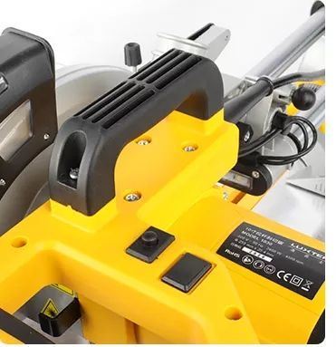 Пила деревообрабатывающих инструментов 2400W Соединенный скользящий митер 10-дюймовый митер резка 255 мм Для мастеров DIY