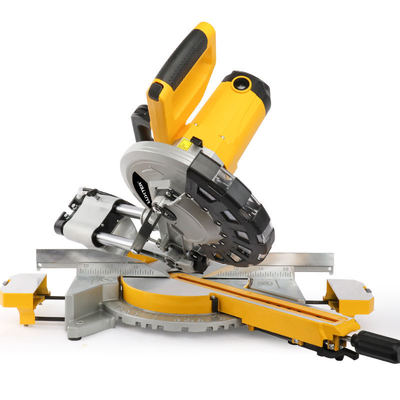 Пила деревообрабатывающих инструментов 2400W Соединенный скользящий митер 10-дюймовый митер резка 255 мм Для мастеров DIY