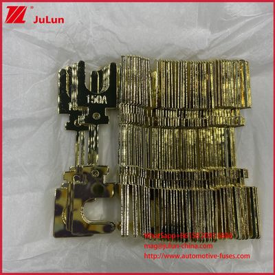 ANH ANL Медный цинковый сплав Плоский автомобильный предохранитель Автомобильный болтовой предохранитель 32V ANS Автомобильный предохранитель Штекер Автомобильные предохранители 20A 30A 40A 50A 60A 70A 80A 100A 125A 150A 175A 200A 32VDC ANS АВТОМОБИЛЬНЫЙ предохранитель