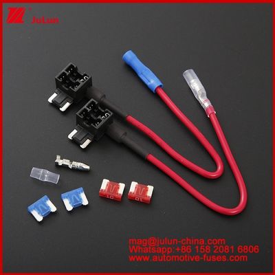 ATS / Нижний профиль Mini/Micro2/Micro3 держатель предохранителя Mini Low Profile Add-a-Circuit Fuse Tap Bullet Connector Adapter Micro Inline Fuse Holder