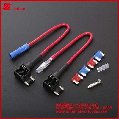 ATS / Нижний профиль Mini/Micro2/Micro3 держатель предохранителя Mini Low Profile Add-a-Circuit Fuse Tap Bullet Connector Adapter Micro Inline Fuse Holder