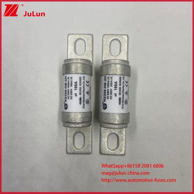 RS308-HB-2H 32-200A 550VDC 690VAC  Durable Ceramic Automobile Fuses with M6 M8 Installation Bolt and GB/T31465 Certification