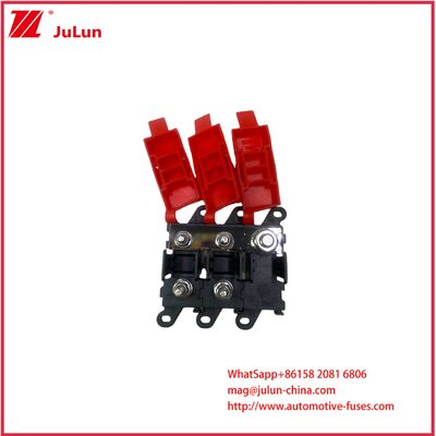 Водонепроницаемый держатель предохранителя для моторной лодки, солнечной панели ANS, красный колпачок