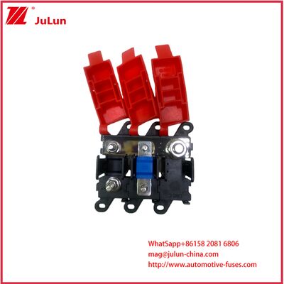 Водонепроницаемый держатель предохранителя для моторной лодки, солнечной панели ANS, красный колпачок