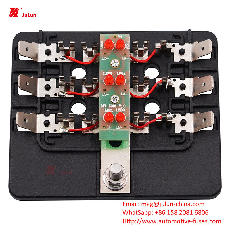 ANS/MIDI 30A-500A Малый медный контактный предохранитель для предохранителей соответствует стандарту EU UL для автоматического перезагрузки автомобильных предохранителей