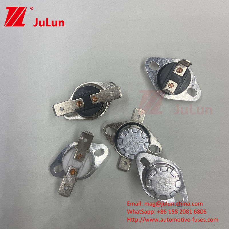 Медный термистор KSD301 с температурным отклонением ± 5 градусов и жизненным циклом ≥100000 раз