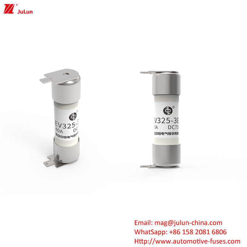 SINOFUSE Средний EV предохранитель плоская голова 325V 10A-50A электрического транспортного средства трубы болт винтовое соединение